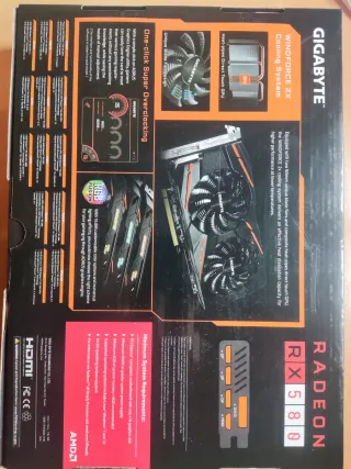 Tarjeta Gráfica Gigabyte Radeon RX 580 8GB
