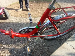 Bicicleta Clásica Roja Años 80-90
