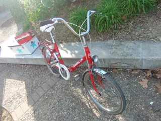 Bicicleta Clásica Roja Años 80-90