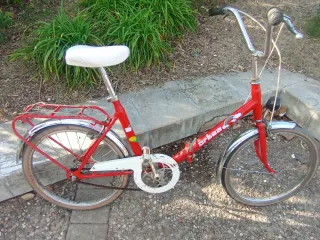 Bicicleta Clásica Roja Años 80-90