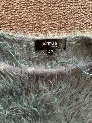 Jersey peludo suave talla M