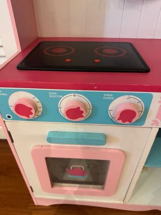 Cocinita de madera para niños