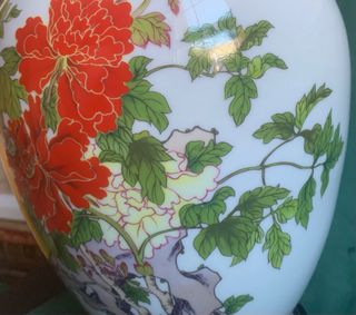 JARRÓN CHINO DE PORCELANA