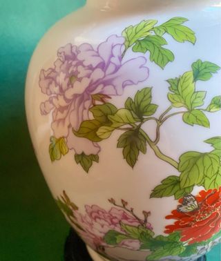 JARRÓN CHINO DE PORCELANA