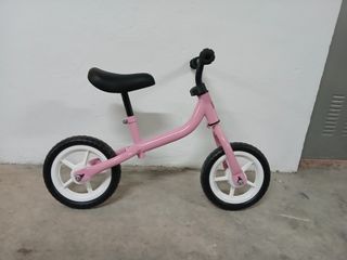 Bicicleta sin pedales HOMCOM rosa