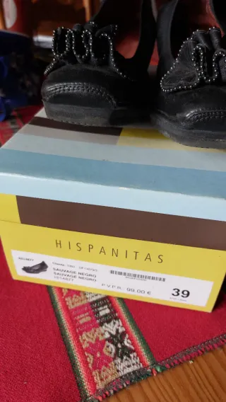 Zapatos Hispanitas Mujer Negros Talla 39