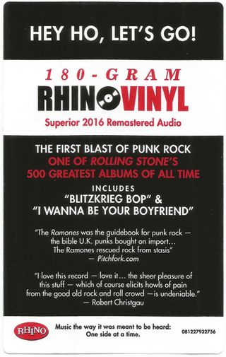 Ramones - Ramones (2018) Vinilo
