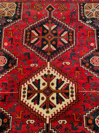 Alfombra Lana Roja Hecha en Irán