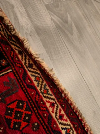 Alfombra Lana Roja Hecha en Irán