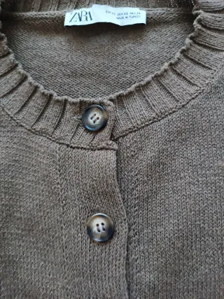 Chaqueta Zara punto Talla XS