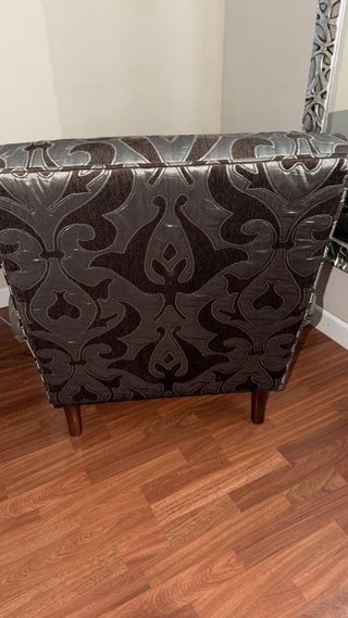 Sofá individual estampado