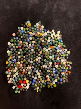 Colección de más de 500 canicas