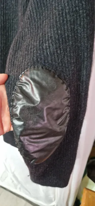 Sudadera cremallera gris M