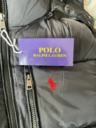 Abrigo Polo Ralph Lauren Negro