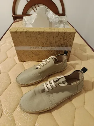 Zapatillas Green Coast Hombre Talla 44 Beige