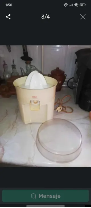 EXPRIMIDOR Braun : 5€