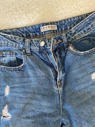 Pantalón vaquero Denim co tobillero T.36