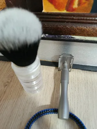 Máquina de afeitar de titanio