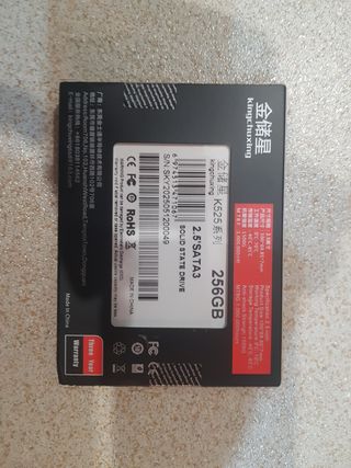 SSD Kingchuxing 256GB SATA3 Nuevo