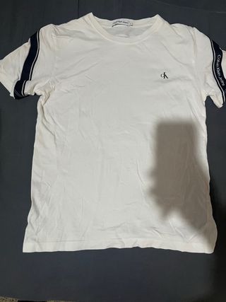 Camiseta Calvin Klein Jeans Blanca Talla S