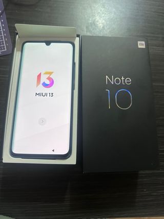 Xiaomi Mi Note 10 Caja y Móvil