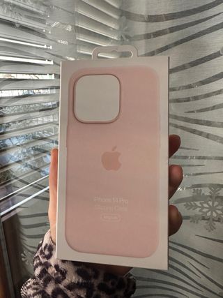 Cover Apple iPhone 14 Pro Rosa Silicone MagSafe