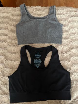 2 Tops Deportivos Talla M