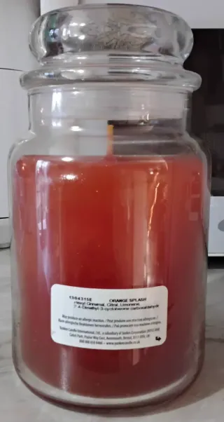 Yankee Candle Orange Splash profumata