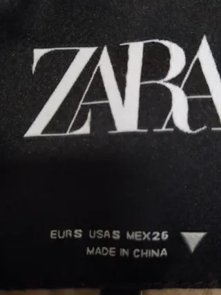 Chaquetón Zara tres cuartos Talla única