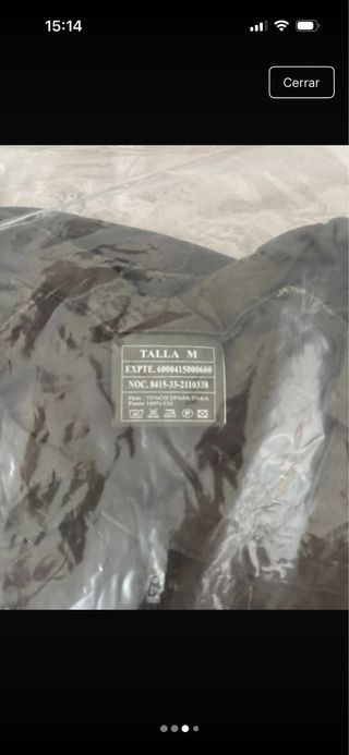 Chaqueta Antifragmento Verde Pixelado Talla M