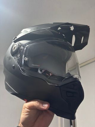 Traje moto + Casco Scorpion ADF-9000 Air