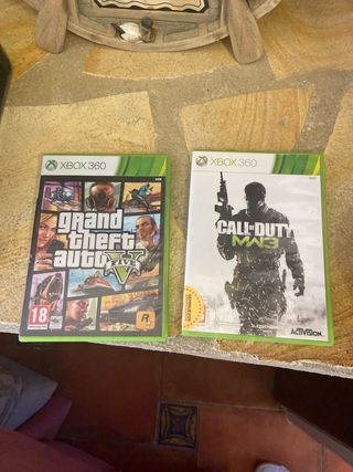 Juegos Xbox 360: GTA V y Call of Duty MW3