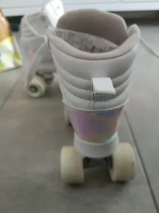 Patines niña Decathlon Blancos Talla 34