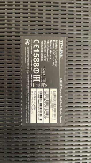 Router TP-Link AC2600 Doble Banda