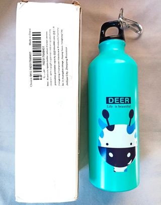 Borraccia acqua da 500 ml per scuola,ufficio,sport