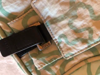 Bolso bandolera Tous Kaos textil verde