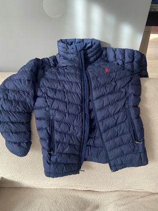 Plumifero y gorro Ralph Lauren 6-8 años