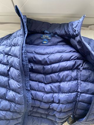 Plumifero y gorro Ralph Lauren 6-8 años