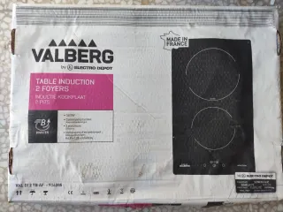 Placa Inducción Valberg 2 fuegos