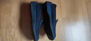 Zapatos negros o gris marengo de tela