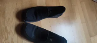 Zapatos negros o gris marengo de tela