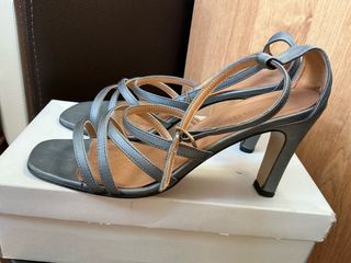 Zapatos tacón medio Don Algodón piel mujer 40