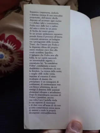 Fedra se ne va (Oscar narrativa) (Italian Edition)