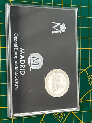 Moneda 200 Pesetas Plata Madrid 1992