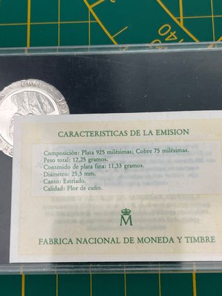 Moneda 200 Pesetas Plata Madrid 1992
