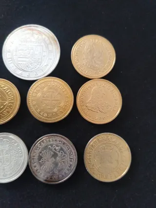 1 Lote de monedas españolas antiguas