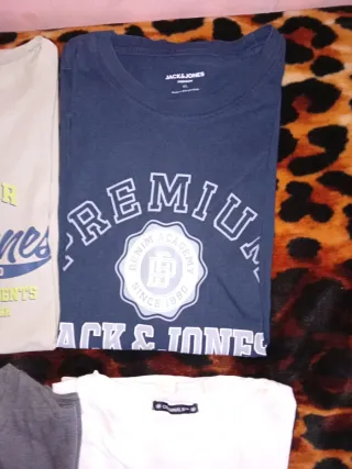 Lote 6 Camisetas Jack & Jones