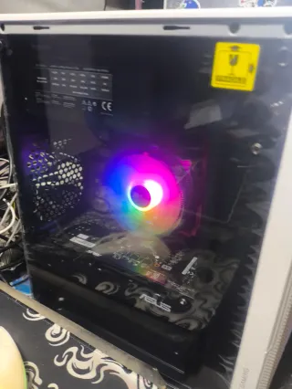 Computer da Gaming Bianco RGB