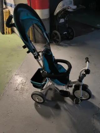Triciclo Evolutivo Azul HOMCOM