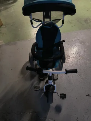 Triciclo Evolutivo Azul HOMCOM